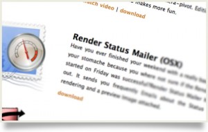 render status mailer for osx