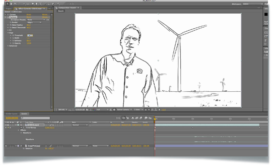 Creating an Animated Sketch with After Effects Tutorial