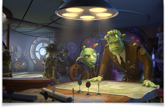 Rigging Kipple's Stick From the Film Planet 51