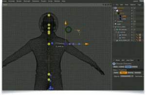 Overview of The Advanced Biped Character Template System For Cinema 4D R13
