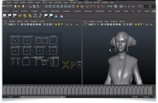 Creating Lip Sync Animation for a Character in Maya - Lesterbanks