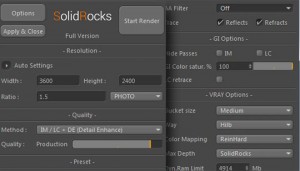 SolidRocks for Cinema 4D Automates Setting Up V-ray Renders - Lesterbanks