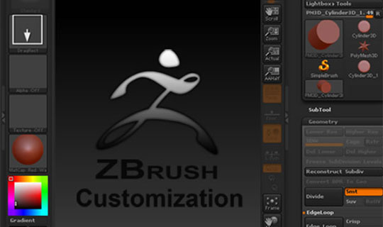 A-Basic-Introduction-to-Working-with-&-Customizing-ZBrush-Tutorial