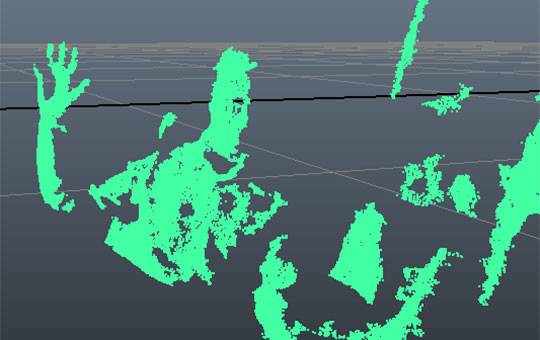 how-to-import-Kinect-Point-Cloud-Data-Into-Maya