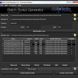 Maya | Creating a Batch Script to Render Multiple Maya Scenes - Lesterbanks