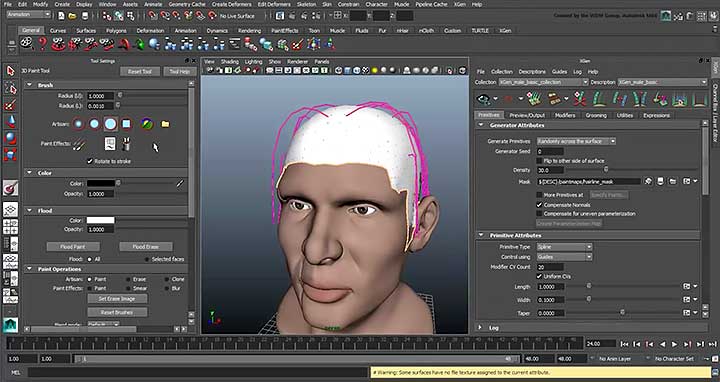 Using Maya's XGen to Create and Style Hair - Lesterbanks