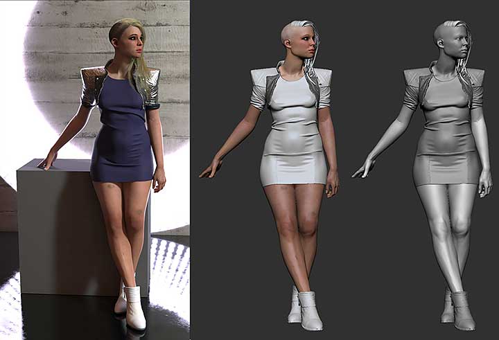 importing clothes from maya to zbrush