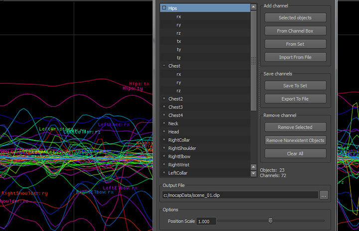 Maya To Houdini Channel Exporter
