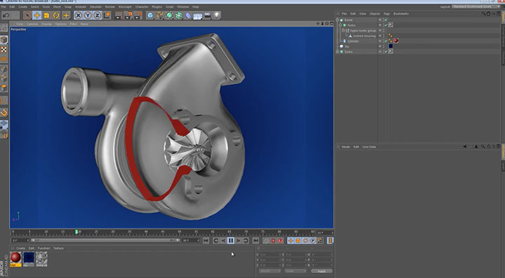 Cutaway Effect in Cinema 4D