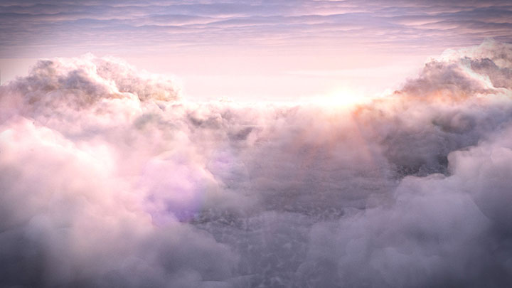 clouds with blender cycles