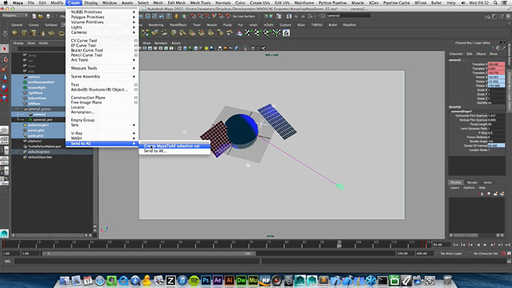 Maya to AE Tool
