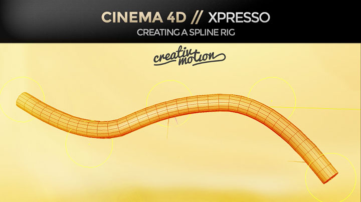 C4D Spline rig tutorial