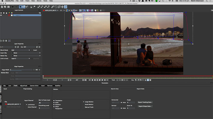 Review Footage Before Tracking With Mocha