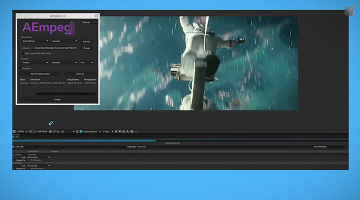 Render FFmpeg Directly from After Effects With AEmpeg