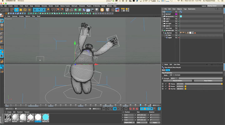 Using the Jiggle Deformer for Easy Secondary Animation in C4D