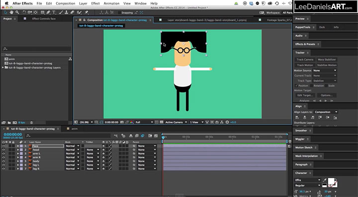 after effects head turn tutorial