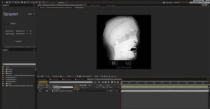 lipsyncr Automatic viseme based mouth animations