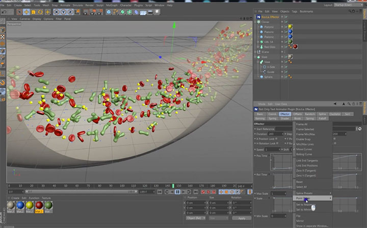 Cinema 4D NOTA Effector