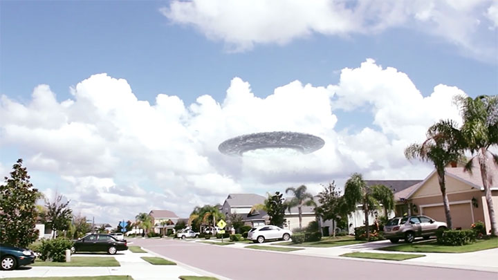 Cinema 4D after Effects UFO tutorial
