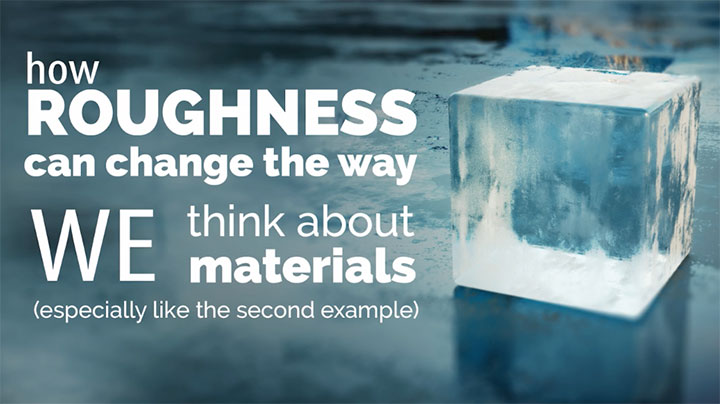 blender material roughness