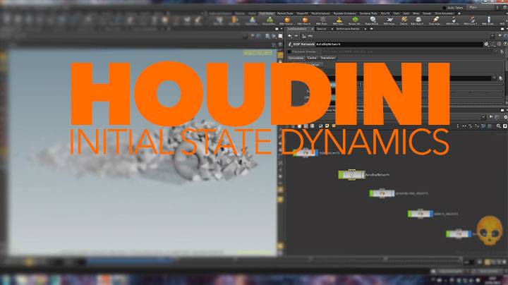 Keep Fragments Settled on the Ground in Houdini