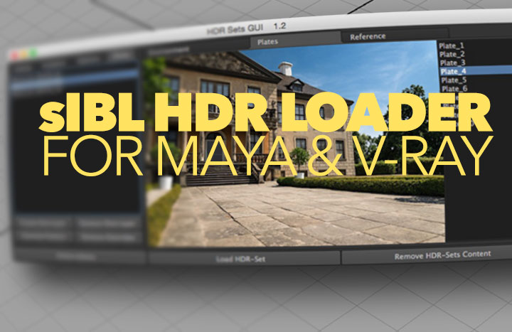 sIBL HDR Loader Maya V-Ray