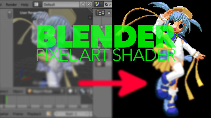 Blender Pixel Art Shader