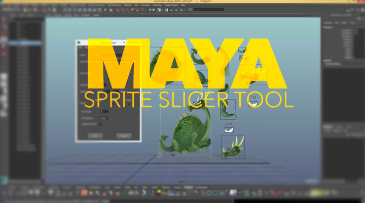 Maya Sprite Slicer Tool