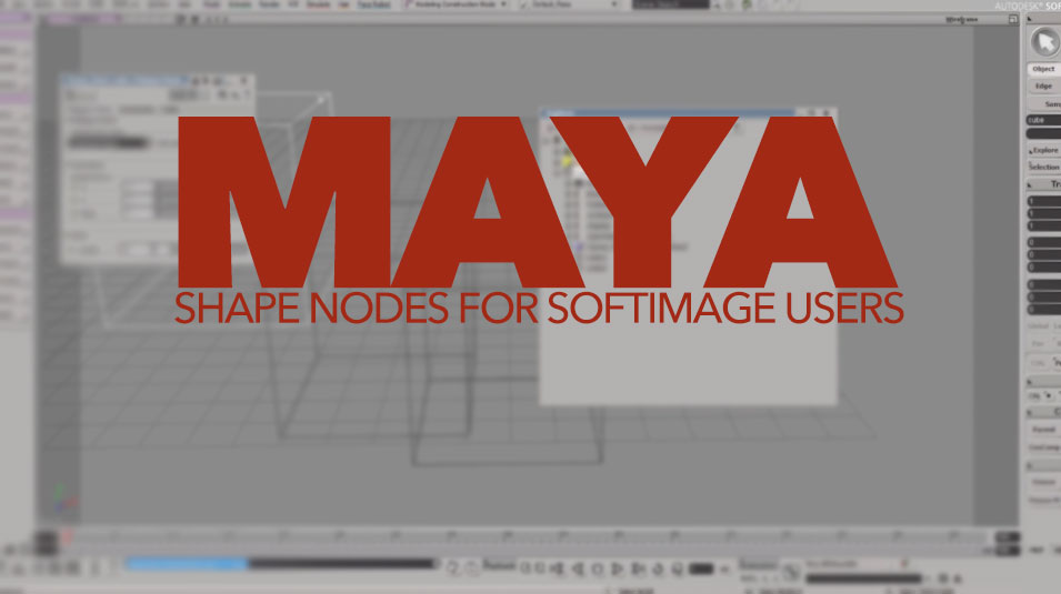 understanding maya shape nodes
