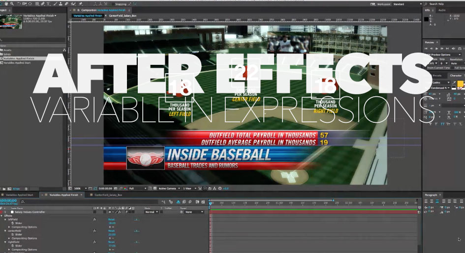After Effects variable Expressions