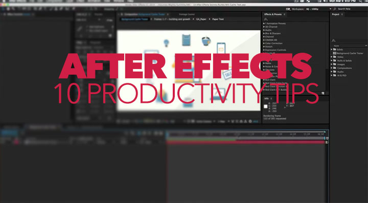 10 after effects tips