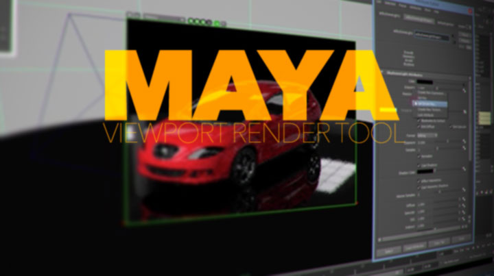 Maya Viewport Render Region Tool