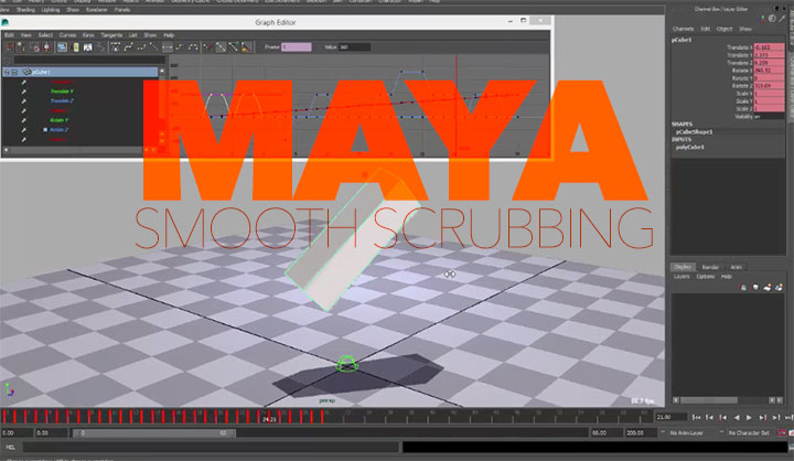 Maya Smooth Scrubbing Script