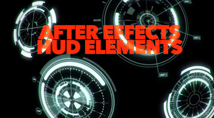 After Effects HUD Elements