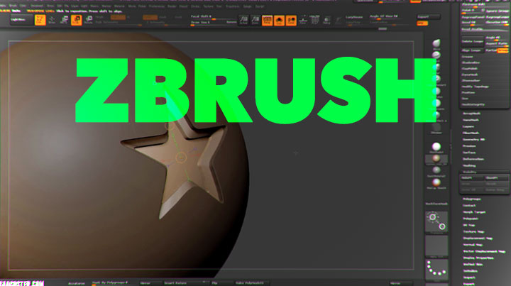 how to keep sharp edges in zbrush