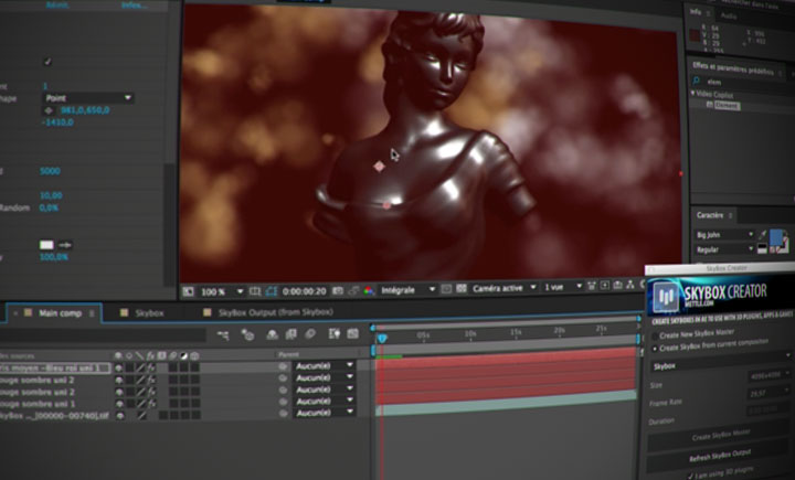 Mettle Skybox Environment Maps in After Effects