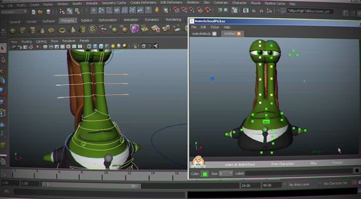 Getting Started With the AnimSchool Character Picker