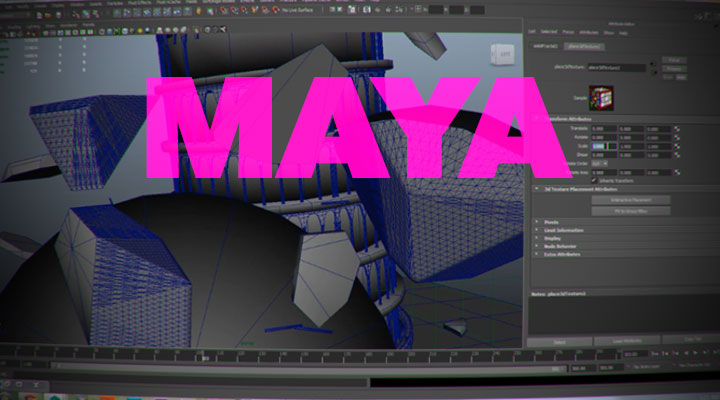Maya fracture FX interior face displace