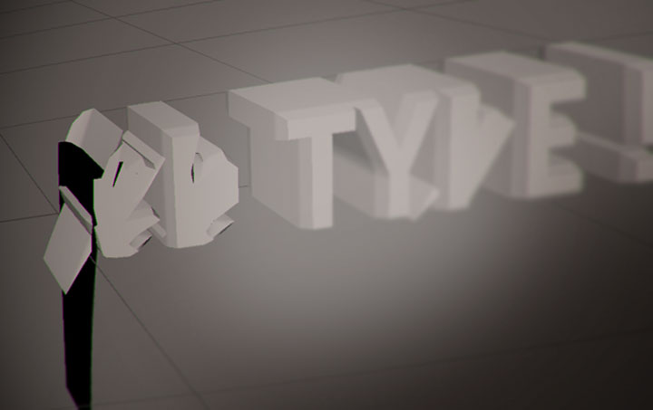 What If There Were Typefaces & Fonts Designed Specifically For 3D?