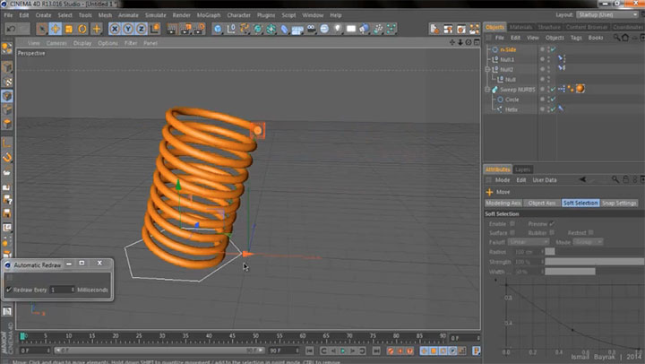 Cinema 4D Spring Constraint Tutorial
