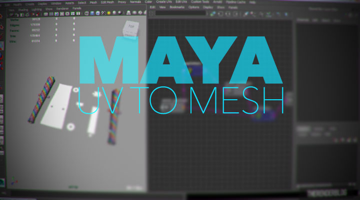 Edit UV's in Maya's 3D Space