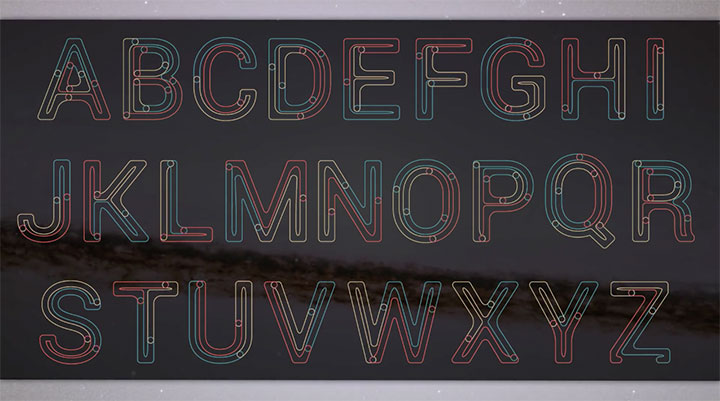 Aphabet Free Animated Font and Ae Project