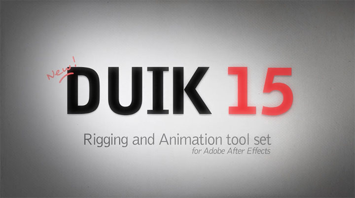 DUIK 15 for After Effects Animation and rigging tools