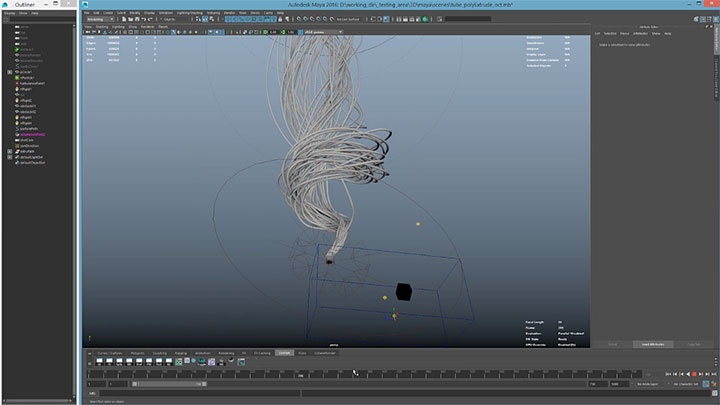 Maya ParticletoTube Script