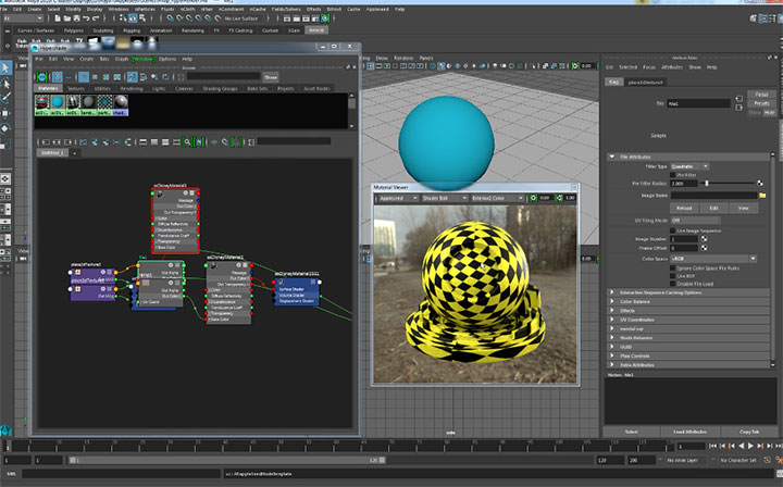 mayaToAppleseed Gains New HyperShade Integration