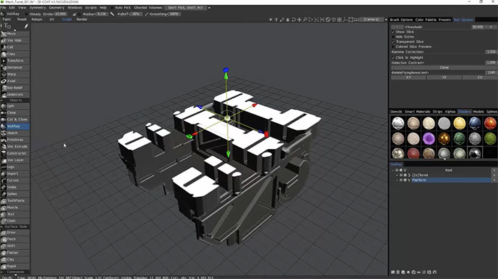 Using the VoxRay Tool in 3D Coat