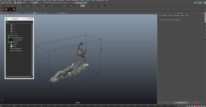 Creating Dust Procedurally in Maya With SOuP Nodes