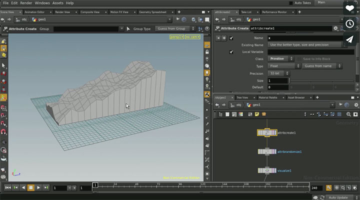 How To Use Attributes To Control Houdini 15's PolyExtrude Values