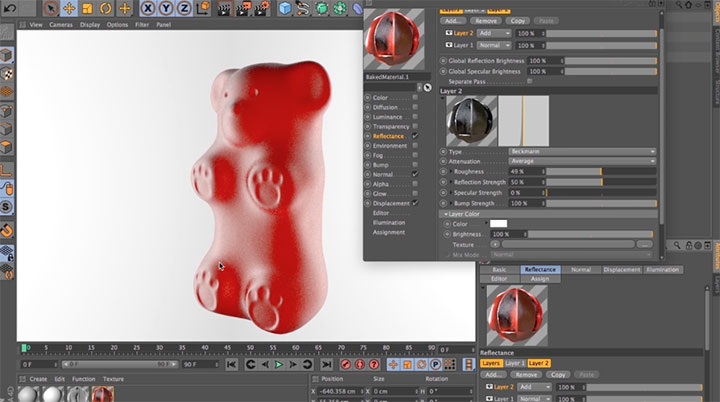 Sculpt and Render a Gummy Bear in Cinema 4D