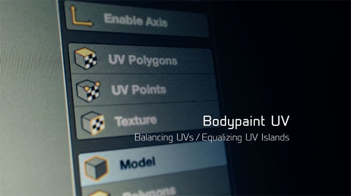 Use BodyPaint for UV Mapping in C4D